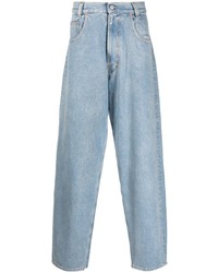 Мужские голубые джинсы от MM6 MAISON MARGIELA