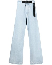 Мужские голубые джинсы от Moncler