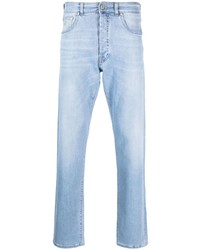 Мужские голубые джинсы от Moorer