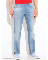 Мужские голубые джинсы от Moschino