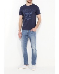 Мужские голубые джинсы от Mustang