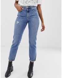 Женские голубые джинсы от New Look