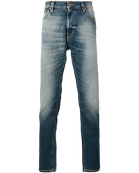 Мужские голубые джинсы от Nudie Jeans