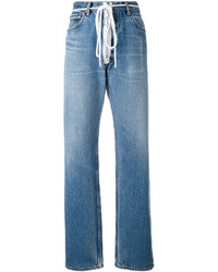 Женские голубые джинсы от Off-White