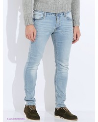 Мужские голубые джинсы от Oodji