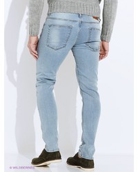 Мужские голубые джинсы от Oodji