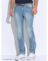 Мужские голубые джинсы от Oodji