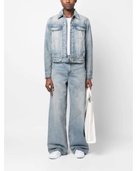 Мужские голубые джинсы от Courrèges