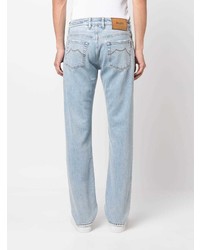 Мужские голубые джинсы от Moorer