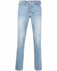 Мужские голубые джинсы от Philipp Plein