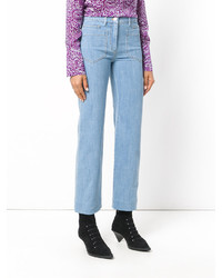 Женские голубые джинсы от Christian Wijnants