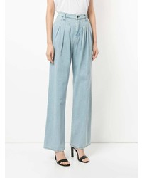 Женские голубые джинсы от Strateas Carlucci