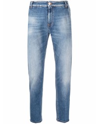 Мужские голубые джинсы от Pt01