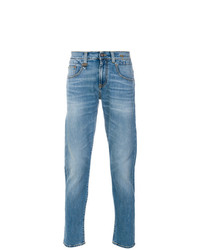 Мужские голубые джинсы от R13