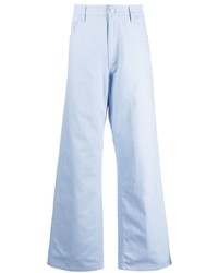 Мужские голубые джинсы от Raf Simons