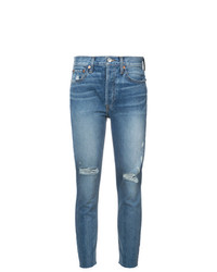 Женские голубые джинсы от RE/DONE