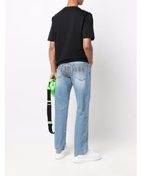 Мужские голубые джинсы от Moschino