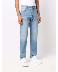 Мужские голубые джинсы от Moschino