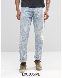 Мужские голубые джинсы от Reclaimed Vintage