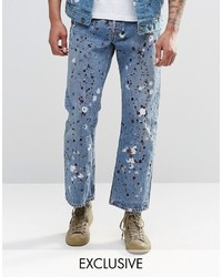 Мужские голубые джинсы от Reclaimed Vintage