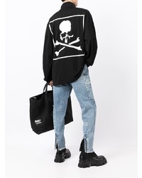 Мужские голубые джинсы от Mastermind World