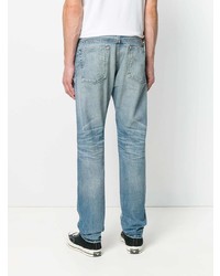 Мужские голубые джинсы от Edwin