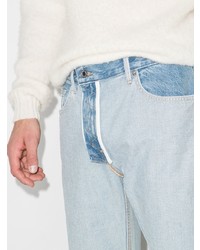 Мужские голубые джинсы от Helmut Lang