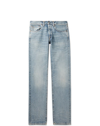 Мужские голубые джинсы от RRL