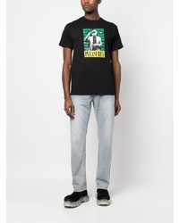 Мужские голубые джинсы от Pleasures