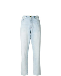 Женские голубые джинсы от Saint Laurent
