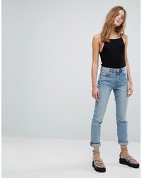 Женские голубые джинсы от Weekday