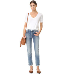 Женские голубые джинсы от Mother