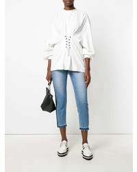 Женские голубые джинсы от Sjyp