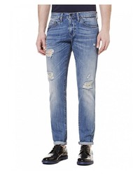 Мужские голубые джинсы от Sisley