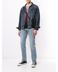 Мужские голубые джинсы от Levi's