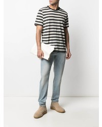 Мужские голубые джинсы от Pt05