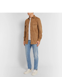 Мужские голубые джинсы от Tod's