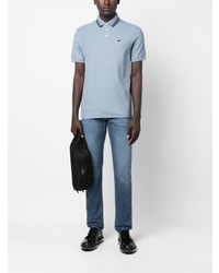 Мужские голубые джинсы от Emporio Armani