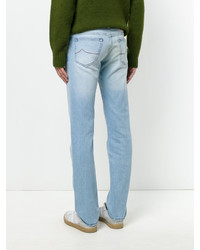 Мужские голубые джинсы от Jacob Cohen