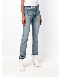 Женские голубые джинсы от Helmut Lang