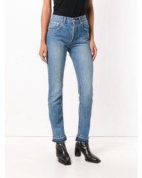 Женские голубые джинсы от Almaz