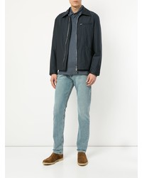 Мужские голубые джинсы от Cerruti 1881