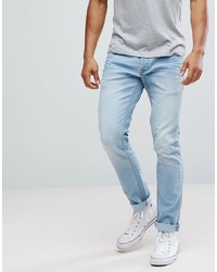 Мужские голубые джинсы от Solid
