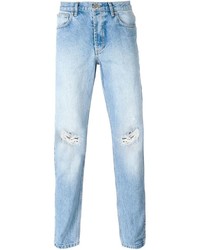 Мужские голубые джинсы от Soulland