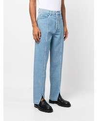 Мужские голубые джинсы от Nanushka