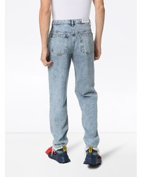 Мужские голубые джинсы от Duo