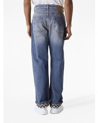 Мужские голубые джинсы от Missoni
