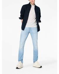 Мужские голубые джинсы от Armani Exchange