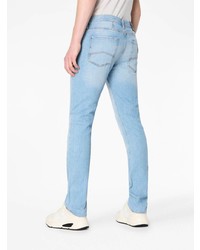 Мужские голубые джинсы от Armani Exchange