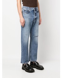 Мужские голубые джинсы от Haikure